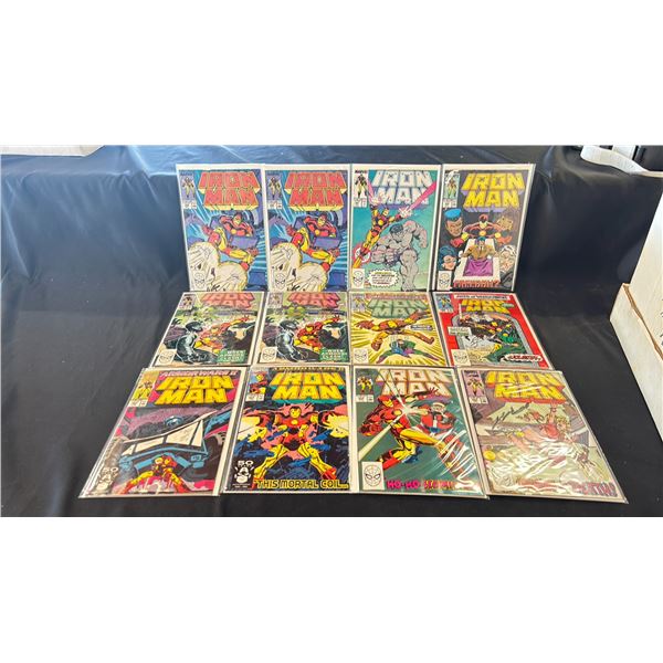 BOX OF ASSORTED MARVEL IRON MAN COMIC BOOKS