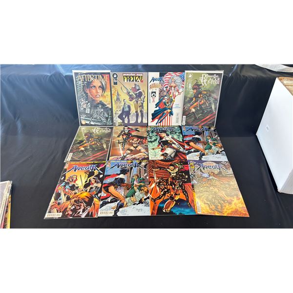 BOX OF ASSORTED COMIC BOOKS