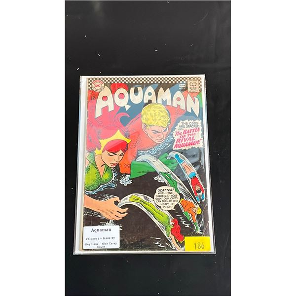 AQUAMAN - ISSUE 27 - KEY - BATTLE OF RIVAL AQUAMAN