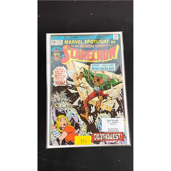 MARVEL SPOTLIGHT - SCARECROW ISSUE 26
