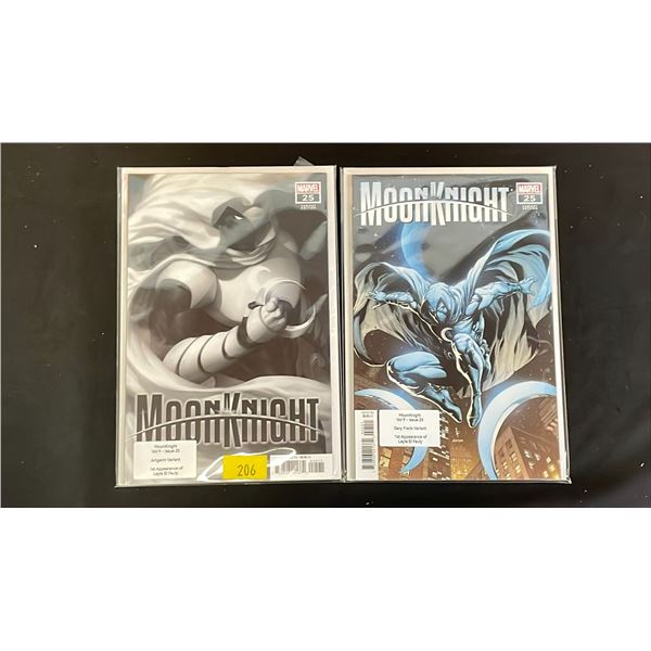 MOON KNIGHT RARE ARTGERM VARIANT & GARY FRANK VARIANT KEY - ISSUE 25
