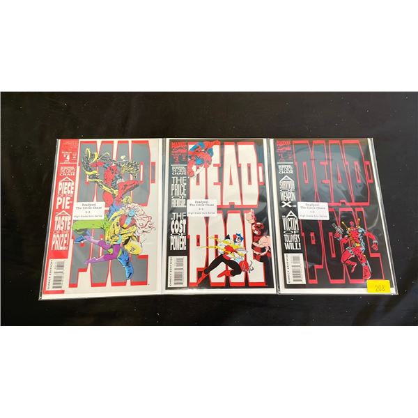 DEADPOOL THE CIRCLE CHASE (1, 2 & 4)