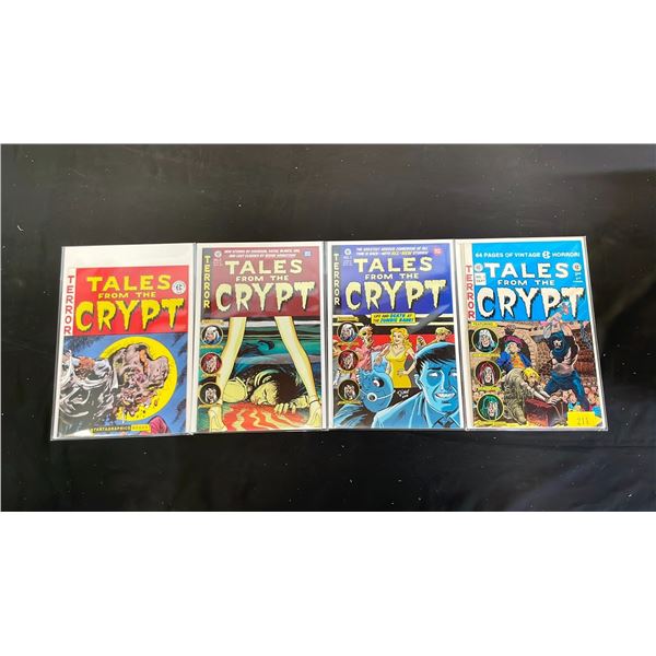 4 ASSORTED TALES FROM THE CRYPT COMICS