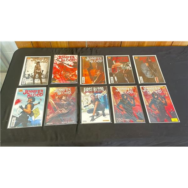 ASSORTED DYNAMITE JENNIFER BLOOD COMICS