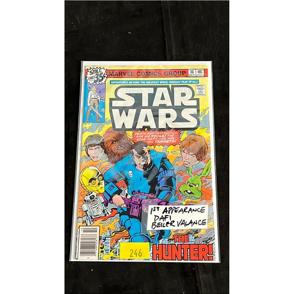 MARVEL STAR WARS #16 1ST APPEARANCE OF DAFI & BEILER VALANCE
