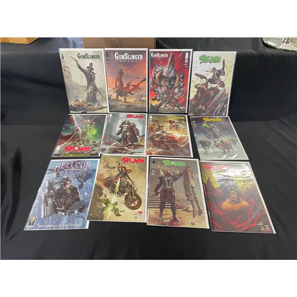 BOX OF 112 ASSORTED IMAGE & INDY ISSUE #1'S COMIC BOOKS