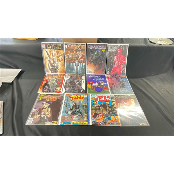 BOX OF 106 INDY ISSUE #1'S COMIC BOOKS