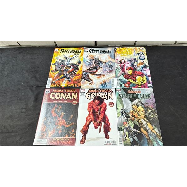 BOX OF ASSORTED COMIC BOOKS