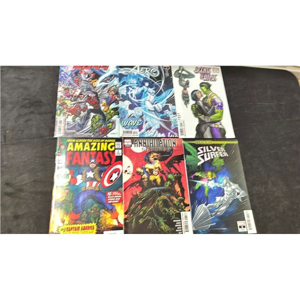 BOX OF ASSORTED COMIC BOOKS