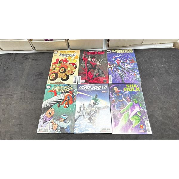 BOX OF ASSORTED COMIC BOOKS