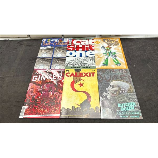 BOX OF ASSORTED COMIC BOOKS