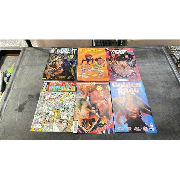 BOX OF ASSORTED COMIC BOOKS