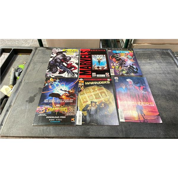 BOX OF ASSORTED COMIC BOOKS