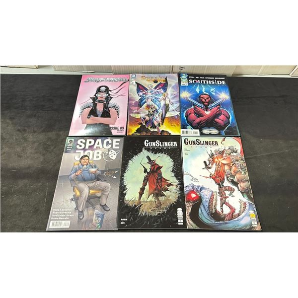 BOX OF ASSORTED COMIC BOOKS