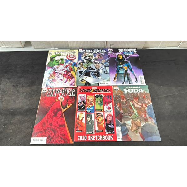 BOX OF ASSORTED COMIC BOOKS