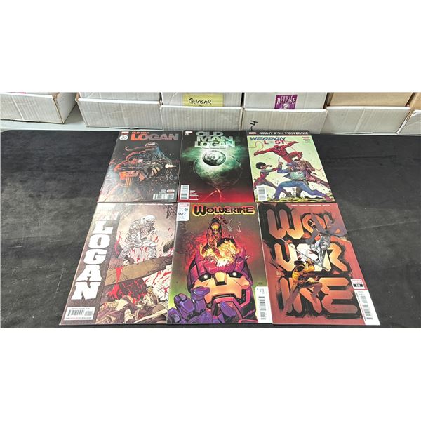 BOX OF ASSORTED COMIC BOOKS