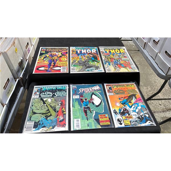 BOX OF ASSORTED COMIC BOOKS