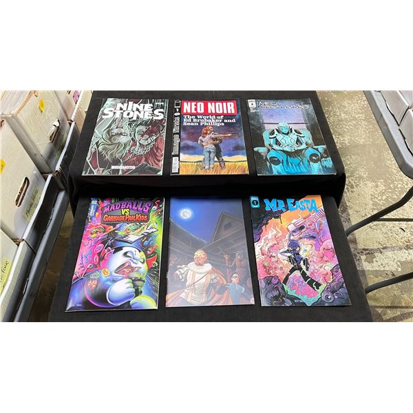 BOX OF ASSORTED COMIC BOOKS