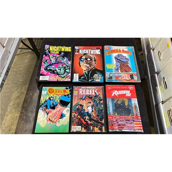 BOX OF ASSORTED COMIC BOOKS