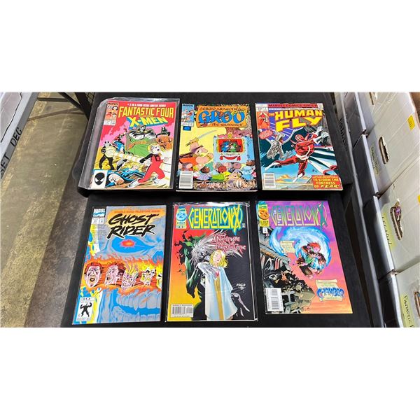 BOX OF ASSORTED COMIC BOOKS
