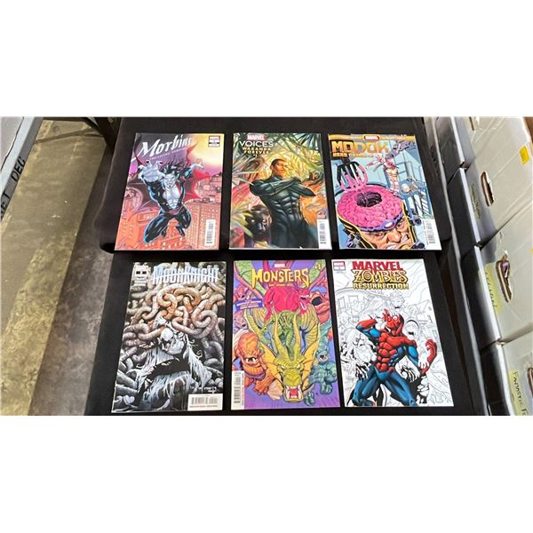 BOX OF ASSORTED COMIC BOOKS