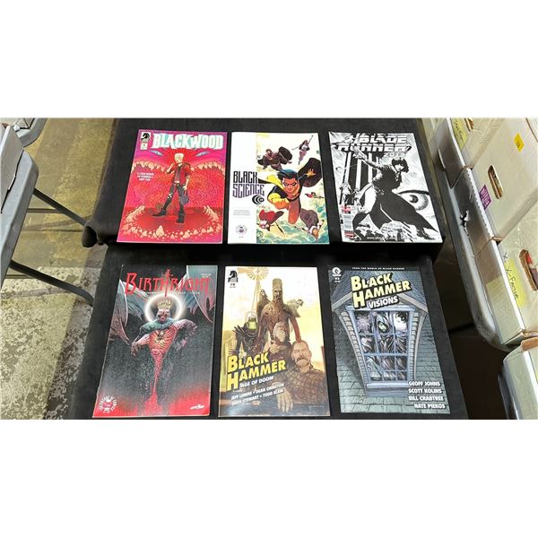 BOX OF ASSORTED COMIC BOOKS