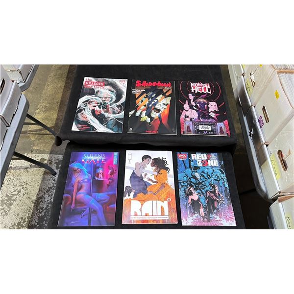 BOX OF ASSORTED COMIC BOOKS