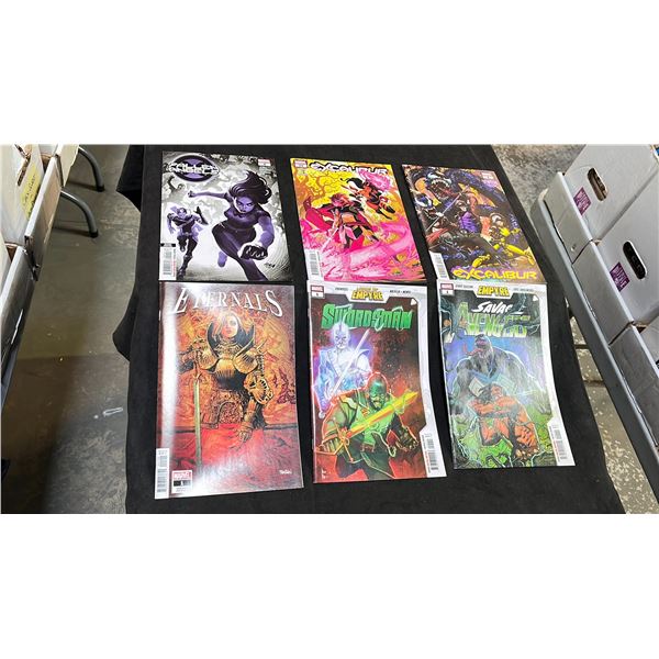 BOX OF ASSORTED COMIC BOOKS