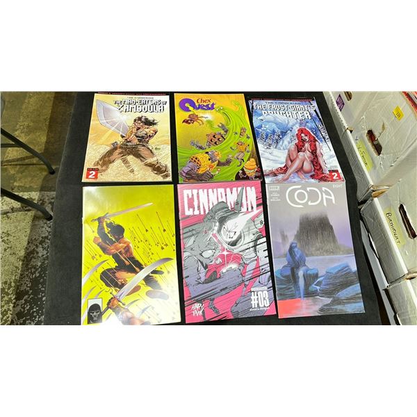 BOX OF ASSORTED COMIC BOOKS
