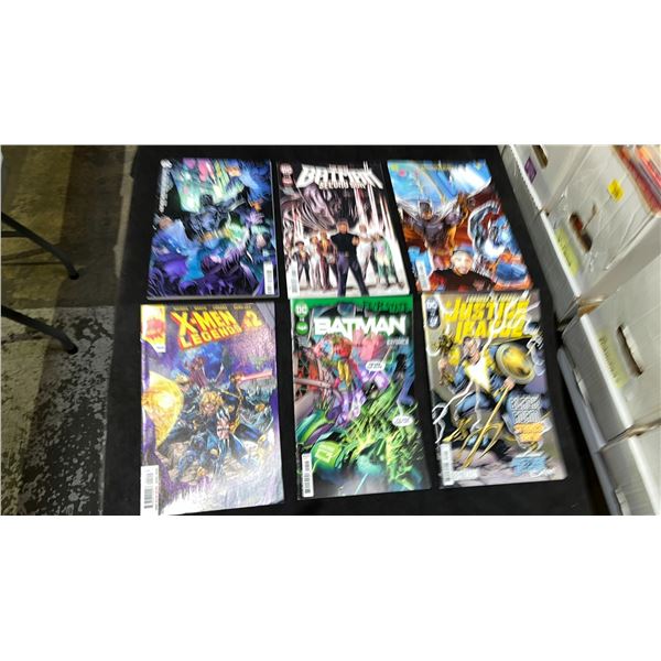 BOX OF ASSORTED COMIC BOOKS