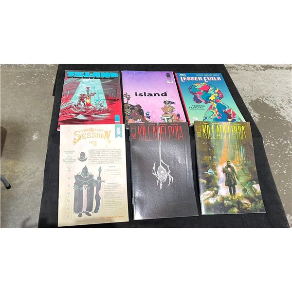 BOX OF ASSORTED COMIC BOOKS