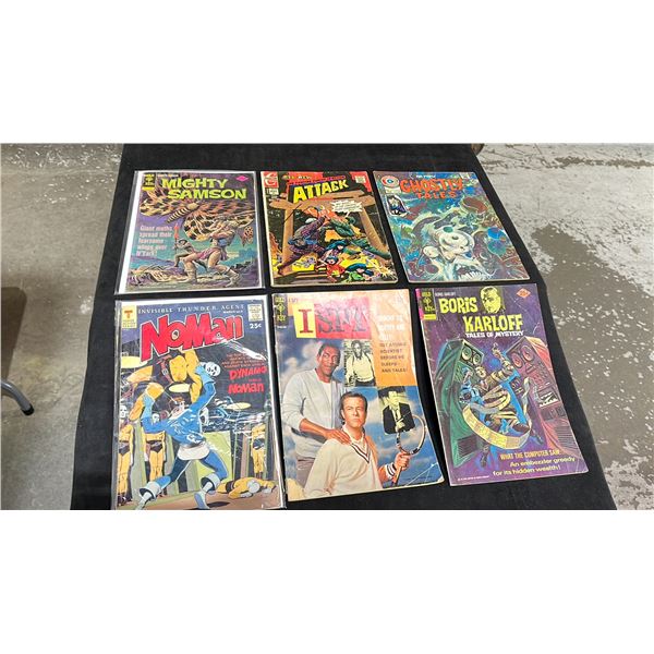 BOX OF ASSORTED COMIC BOOKS