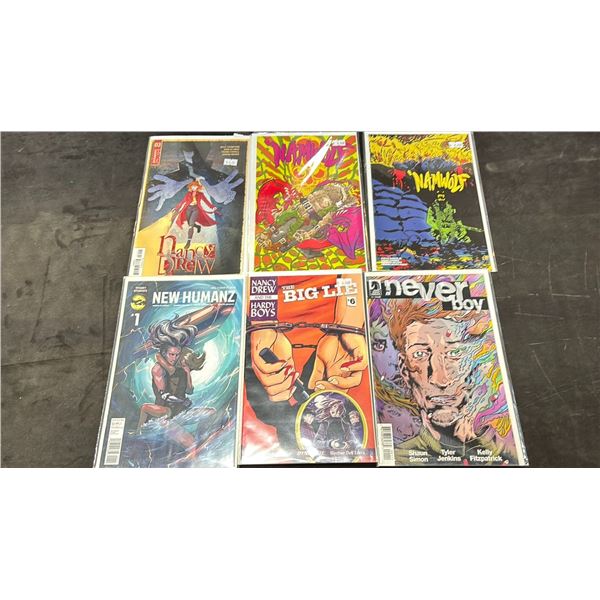 BOX OF ASSORTED COMIC BOOKS