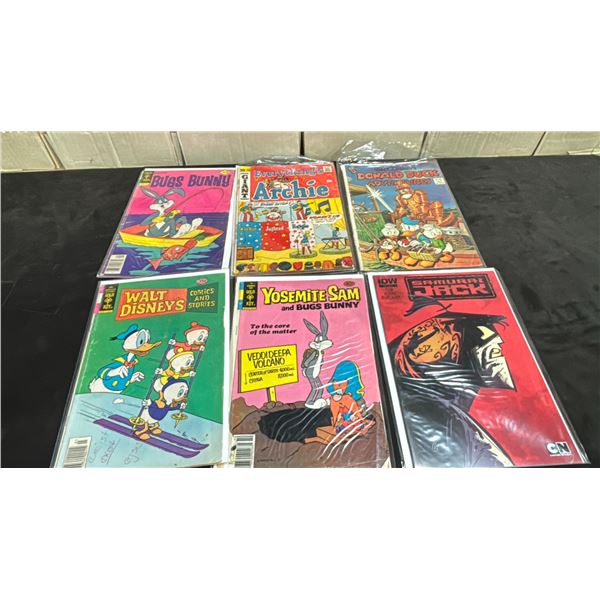 BOX OF ASSORTED COMIC BOOKS