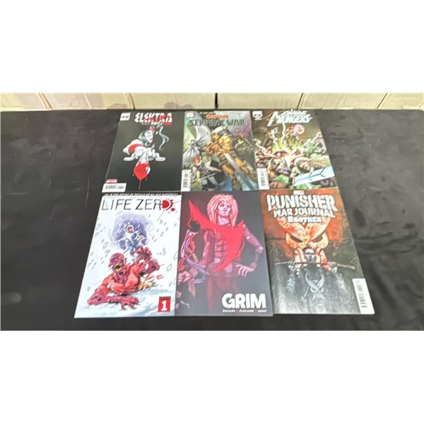 BOX OF ASSORTED COMIC BOOKS