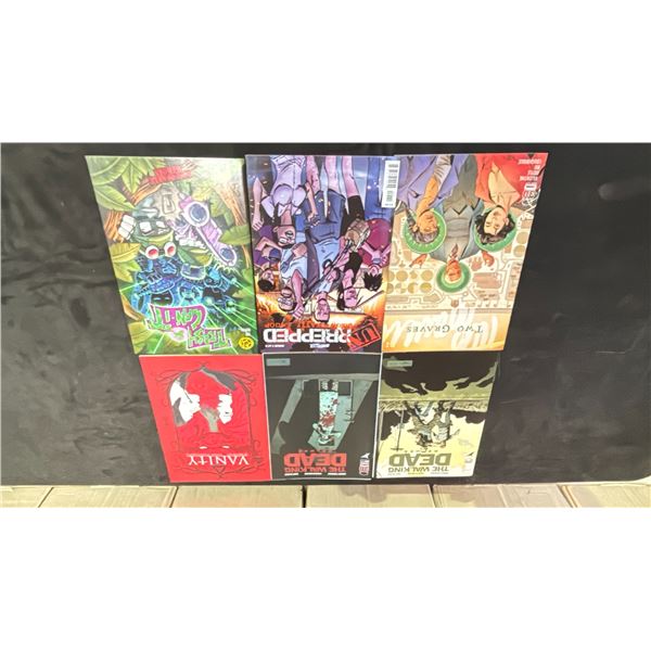 BOX OF ASSORTED COMIC BOOKS