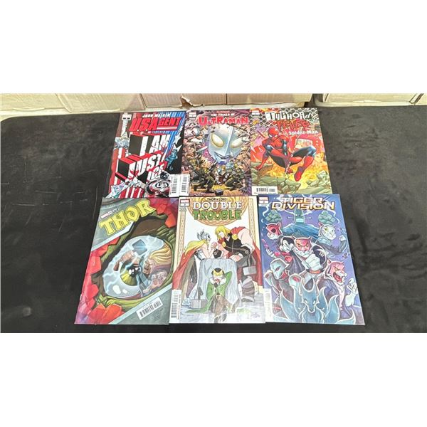 BOX OF ASSORTED COMIC BOOKS