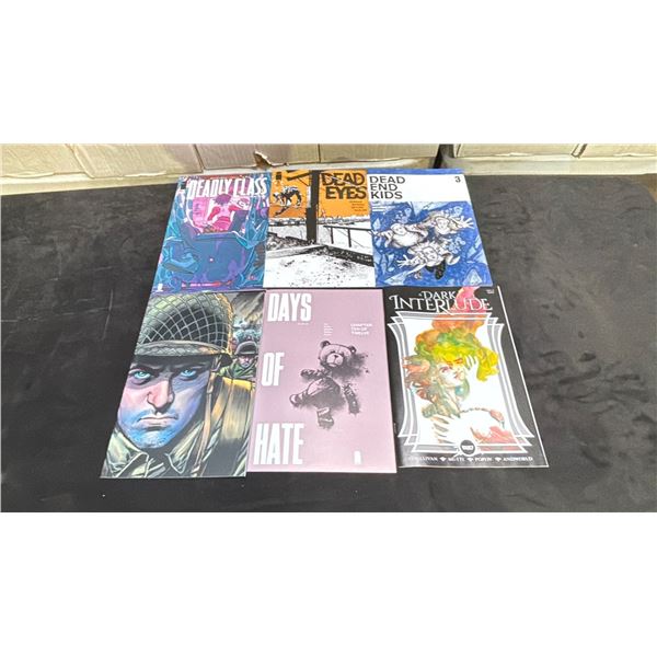 BOX OF ASSORTED COMIC BOOKS