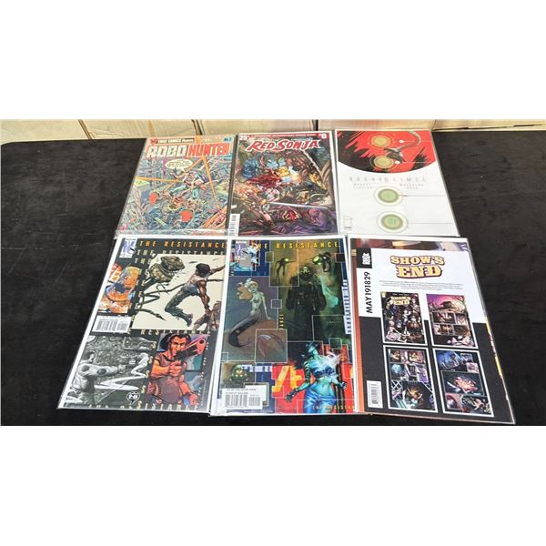 BOX OF ASSORTED COMIC BOOKS