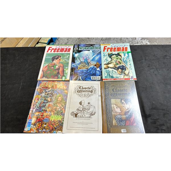 BOX OF ASSORTED COMIC BOOKS