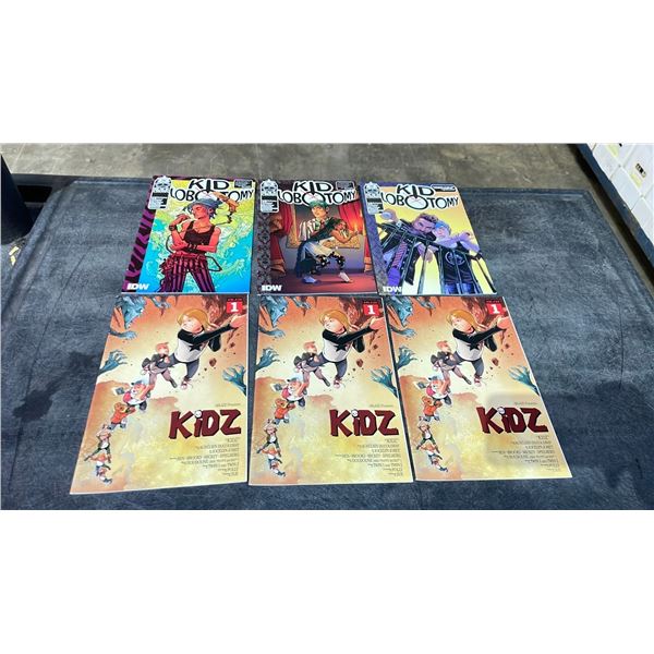 BOX OF ASSORTED COMIC BOOKS