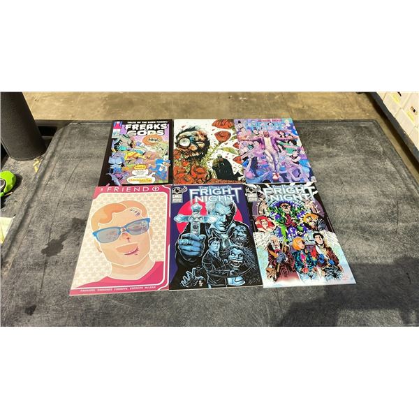 BOX OF ASSORTED COMIC BOOKS