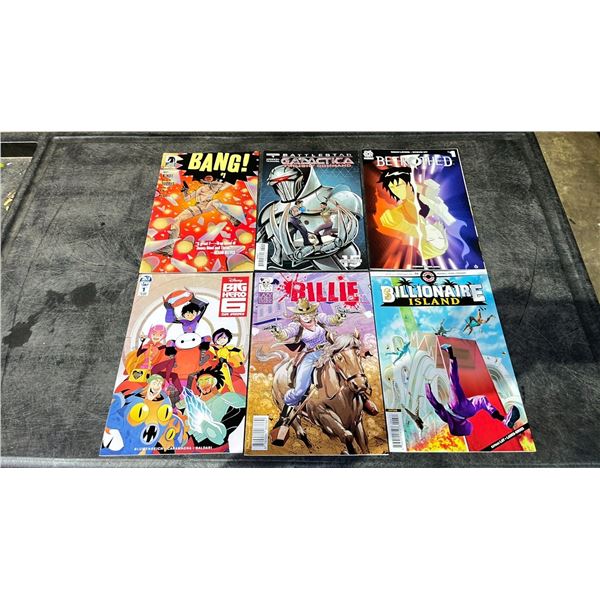 BOX OF ASSORTED COMIC BOOKS