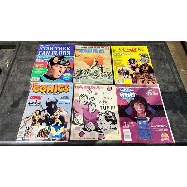BOX OF ASSORTED COMIC BOOKS