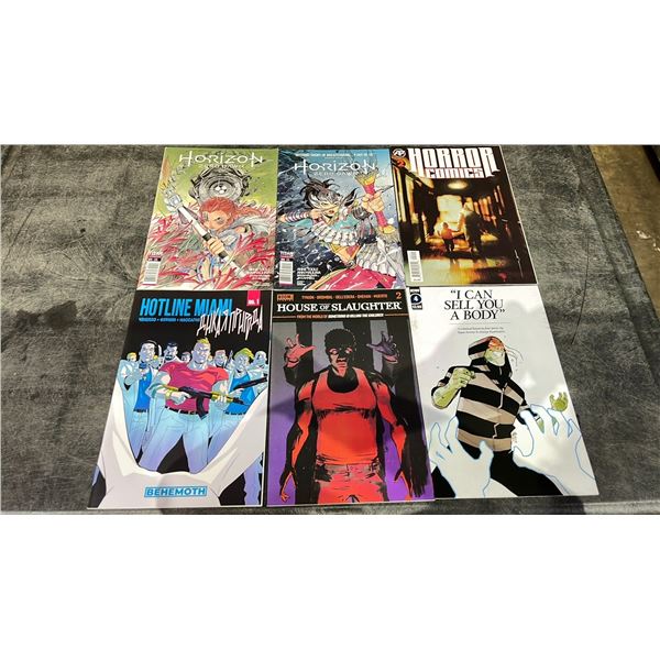 BOX OF ASSORTED COMIC BOOKS