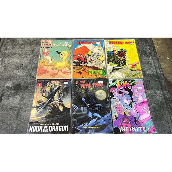 BOX OF ASSORTED COMIC BOOKS