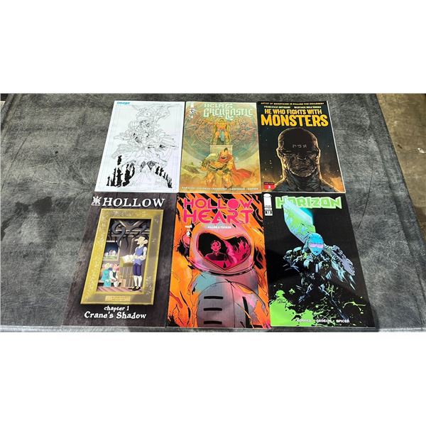 BOX OF ASSORTED COMIC BOOKS