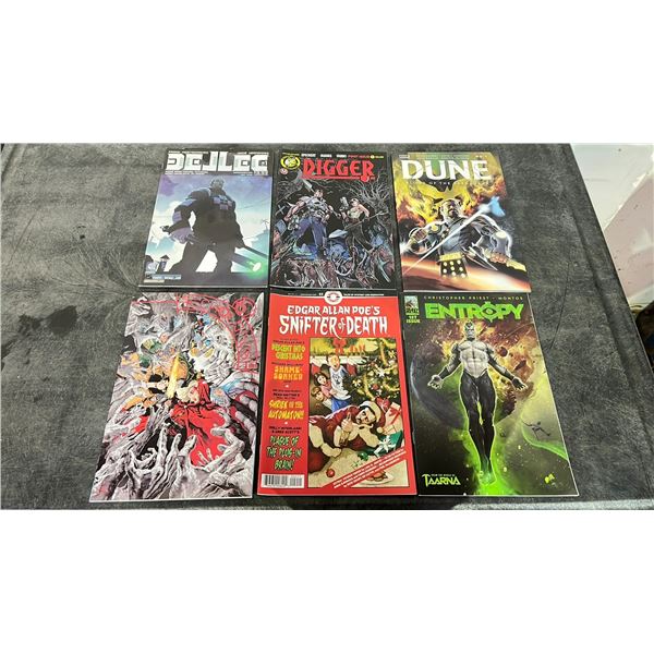 BOX OF ASSORTED COMIC BOOKS