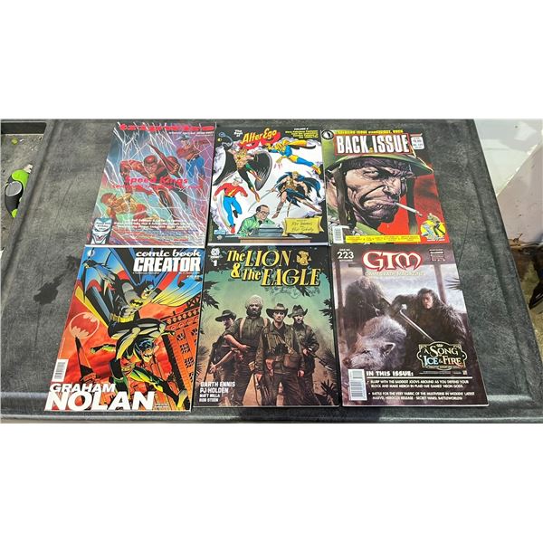 BOX OF ASSORTED COMIC BOOKS