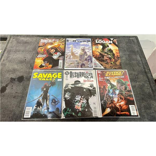 BOX OF ASSORTED COMIC BOOKS